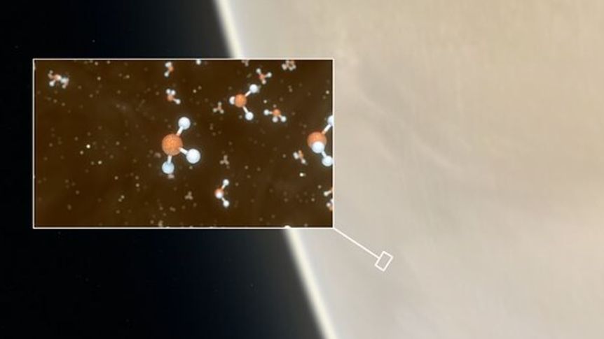 Phosphine - ESO/M. Kornmesser/L. Calçada & NASA/JPL/Caltech) Phosphine - ESO/M. Kornmesser/L. Calçada & NASA/JPL/Caltech)